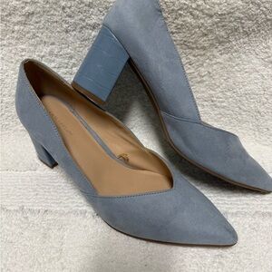 Ann Taylor Factory Light Blue Block Heels